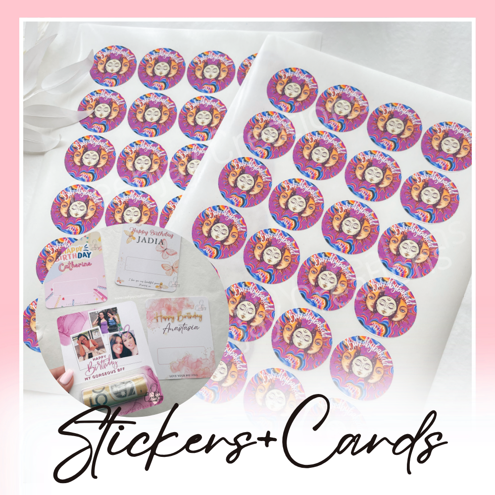 Stickers, Tags & Cards