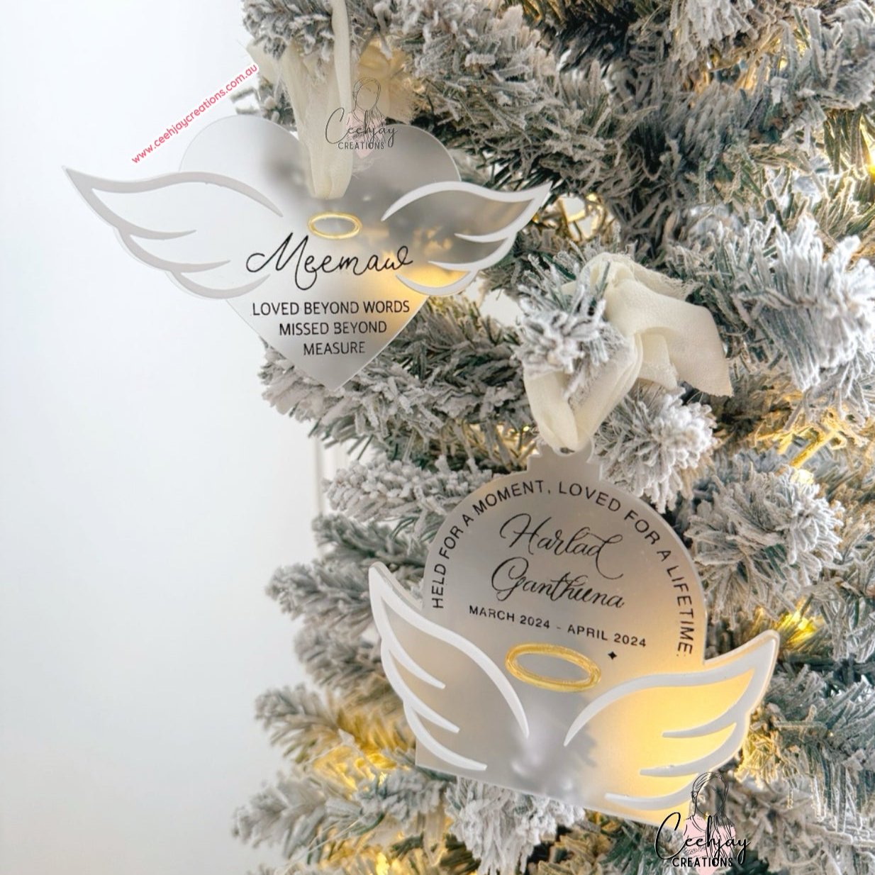 Christmas Memorial Ornament