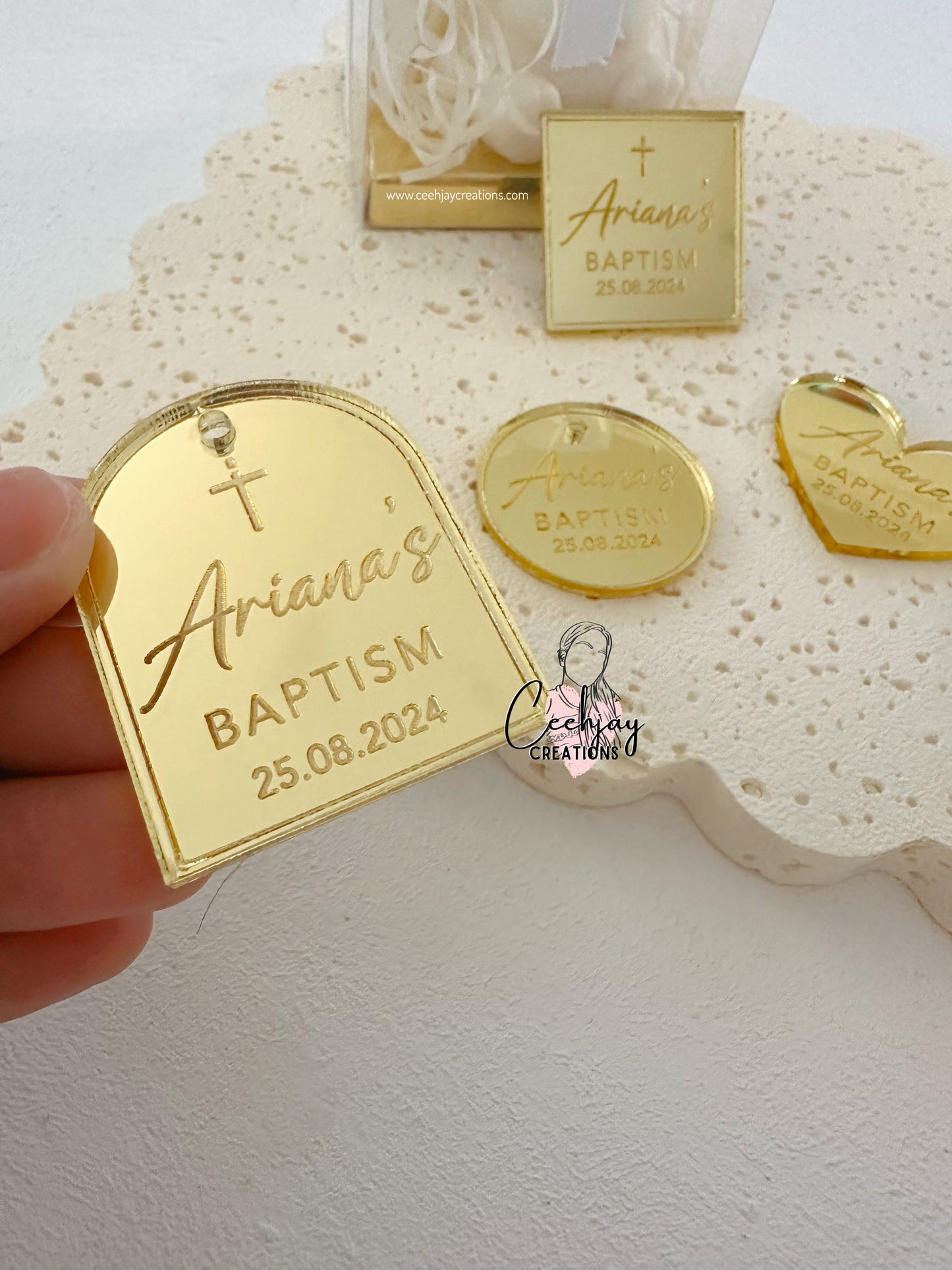 Acrylic Tags Engrave