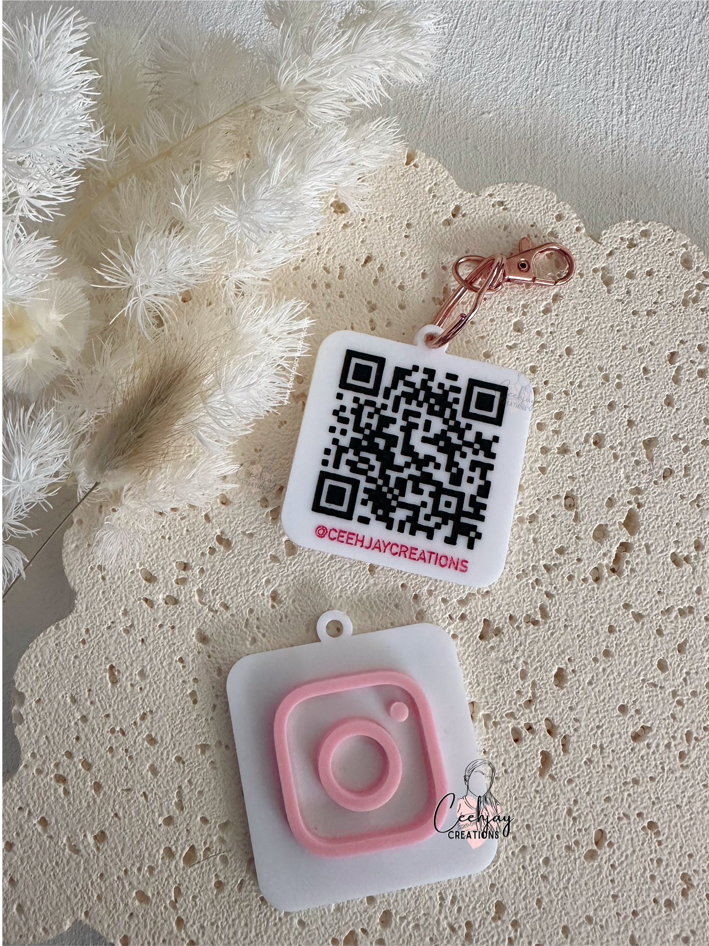 QR Code Keychain