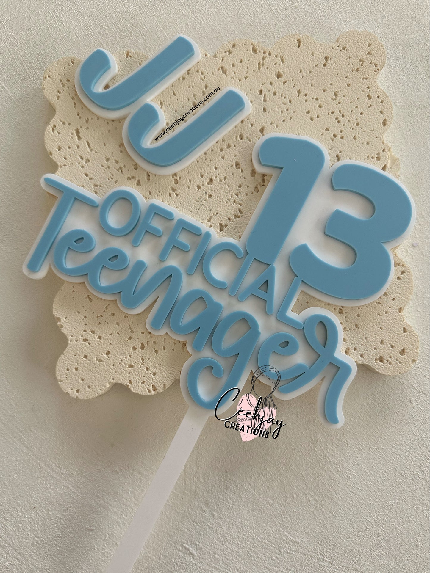 3D Cake Topper & Fropper