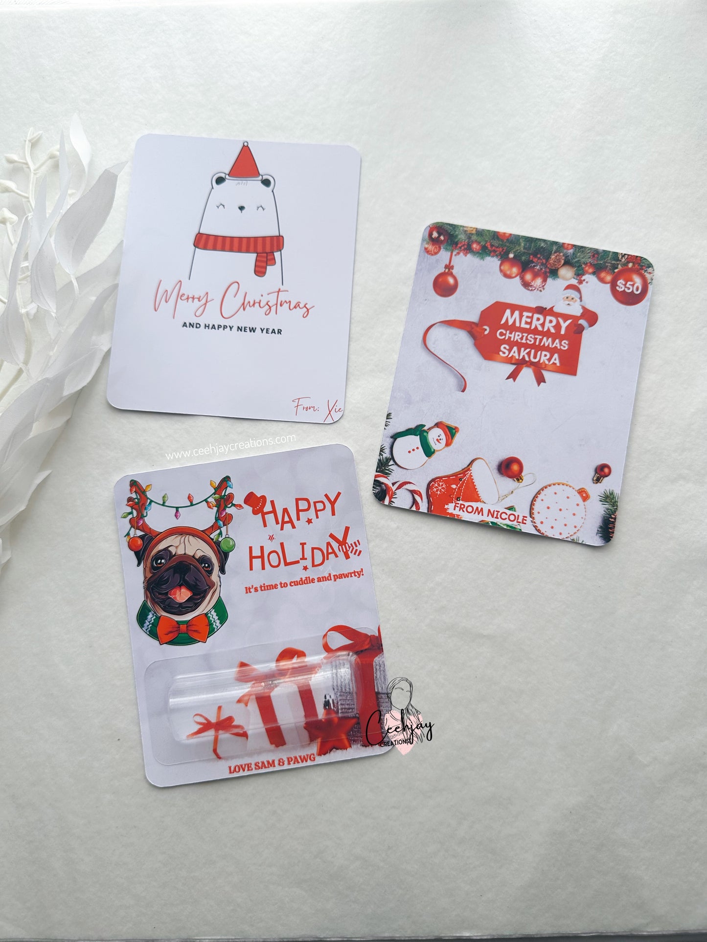 Christmas Gift Cards