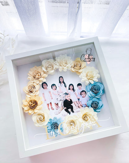 Flower Shadow Box Frame