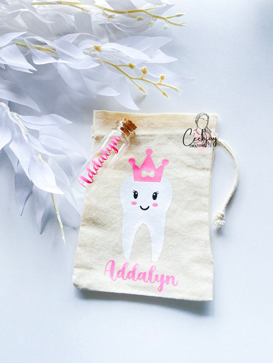 Tooth Fairy Bag and Bottle