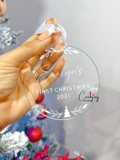 Decal Acrylic Baubles