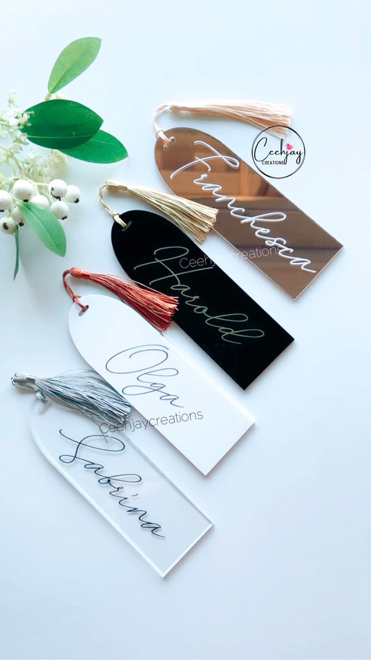 Acrylic Bookmarks