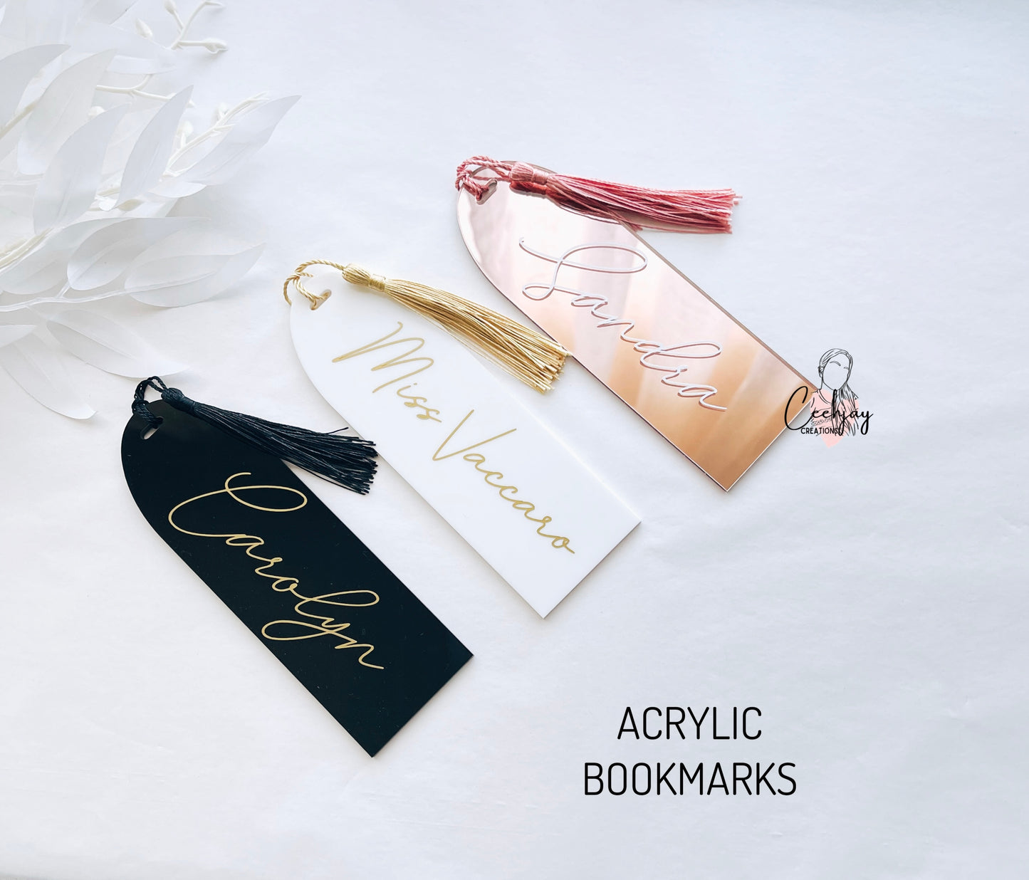 Acrylic Bookmarks