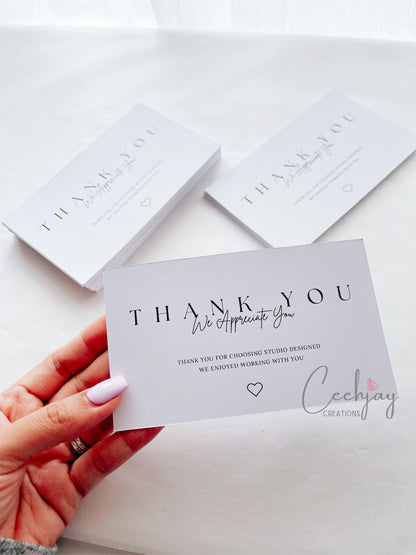 Thank You Cards