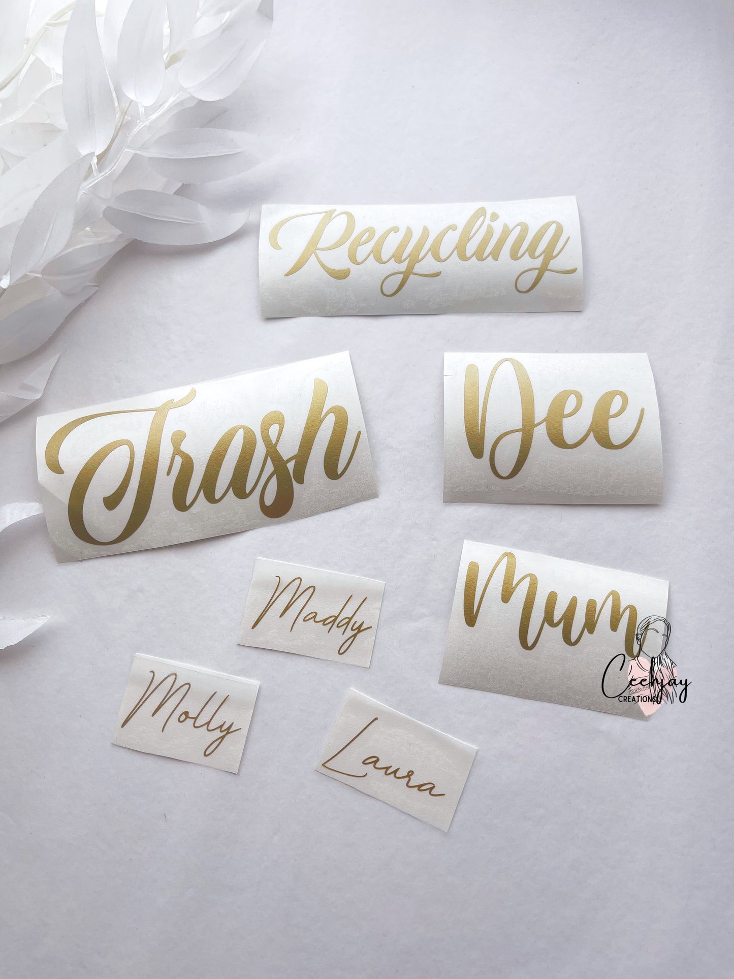 Vinyl Decal Labels